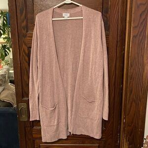 Old Navy Pink Cardigan Sweater
